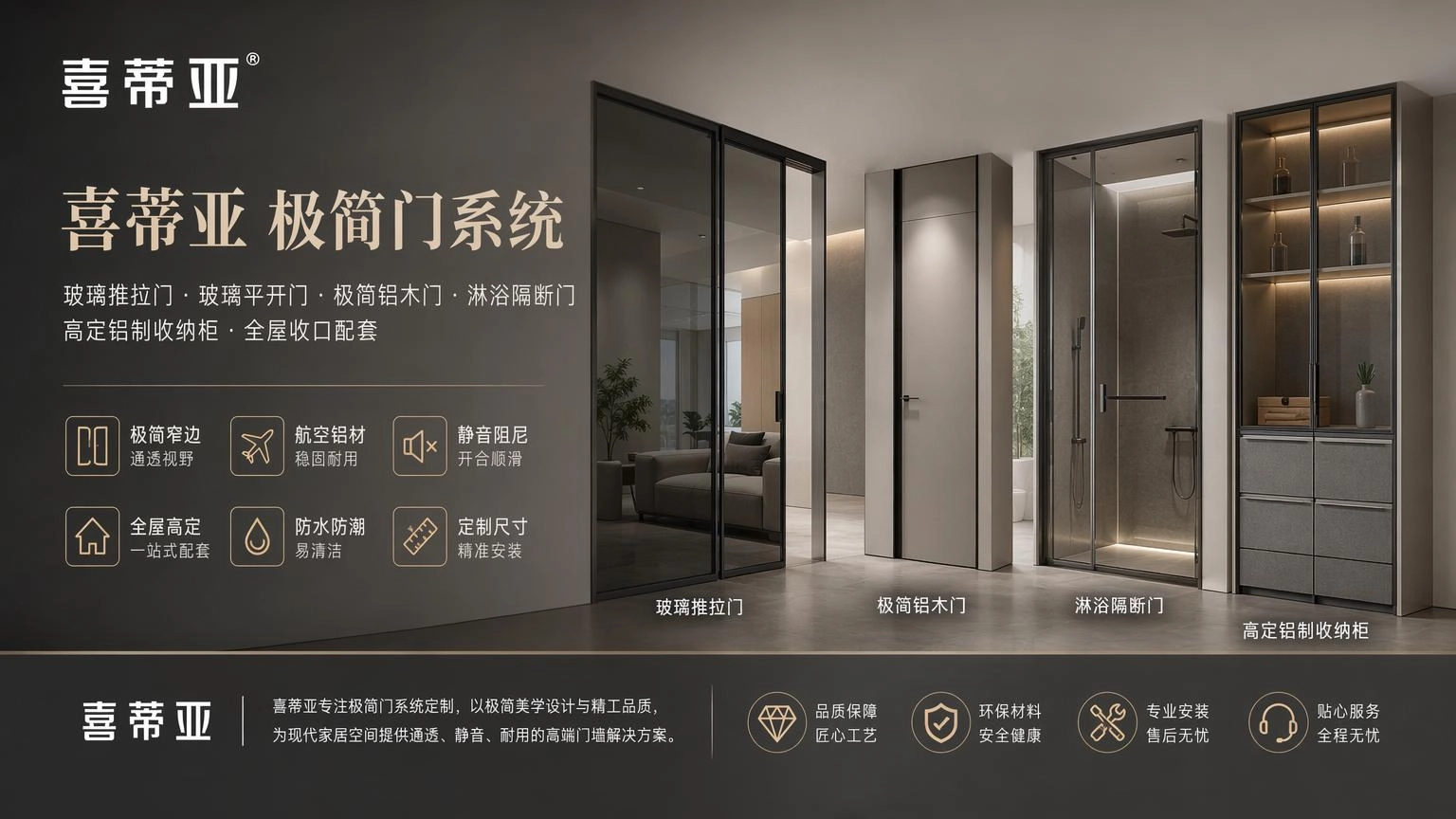 新乡极简门